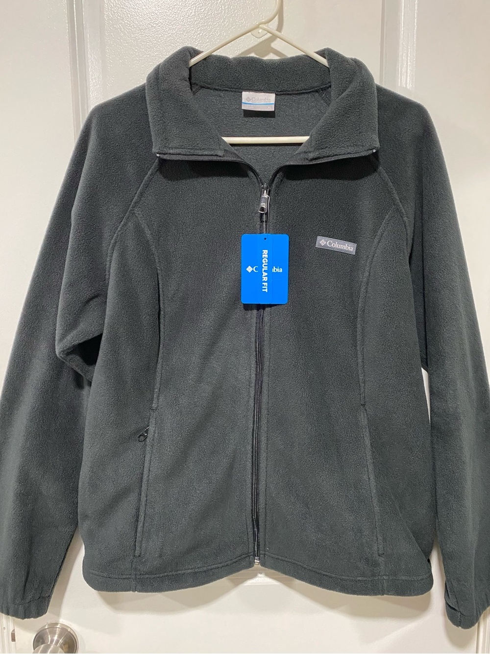 Columbia Black Full-Zip Fleece Jacket